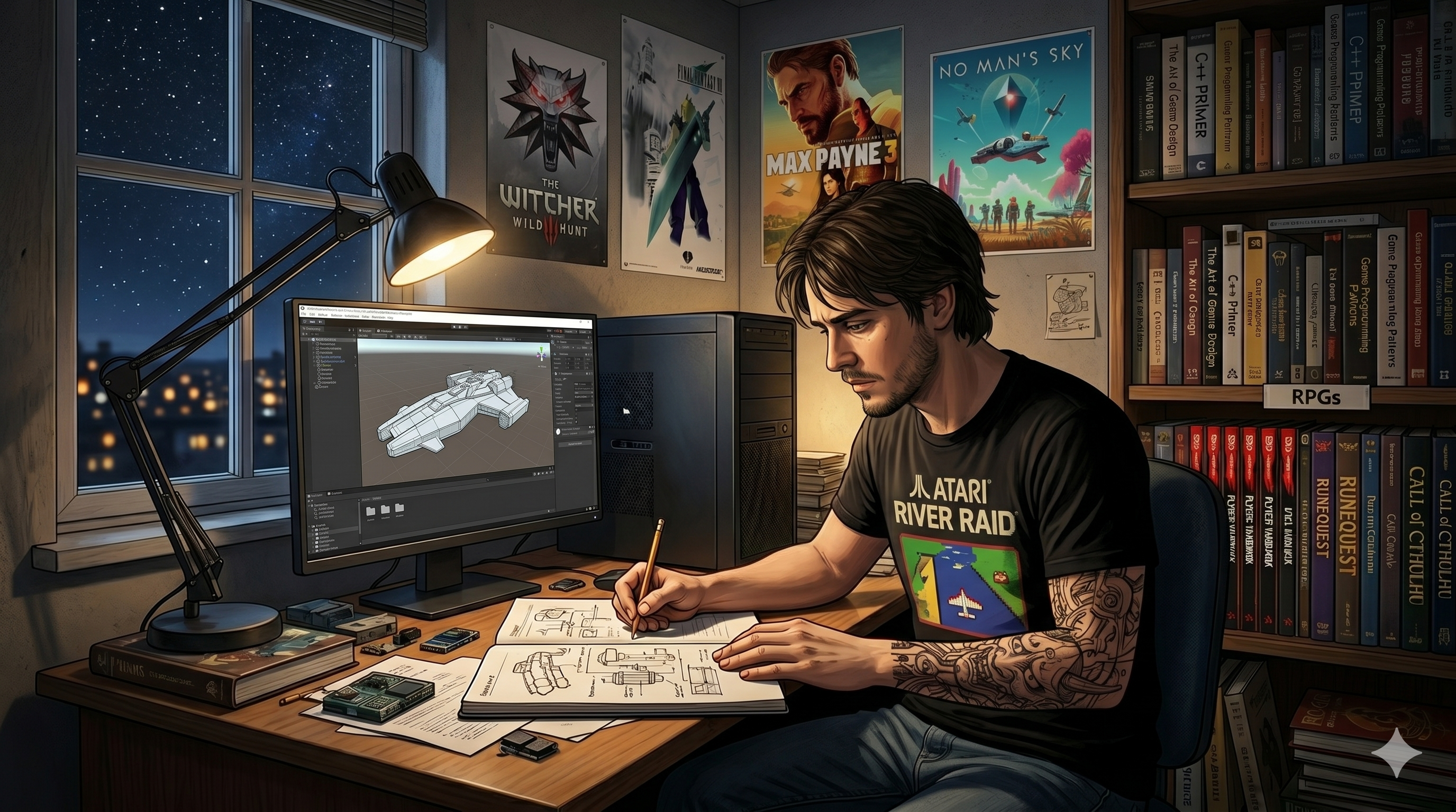Ilustração Indie